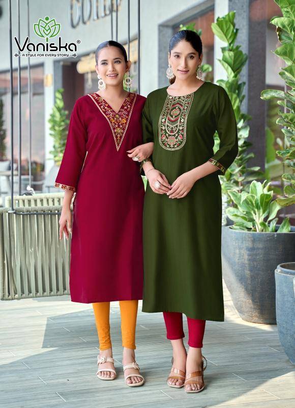 Vaniska five star vol 3 Kurti factory in Pune